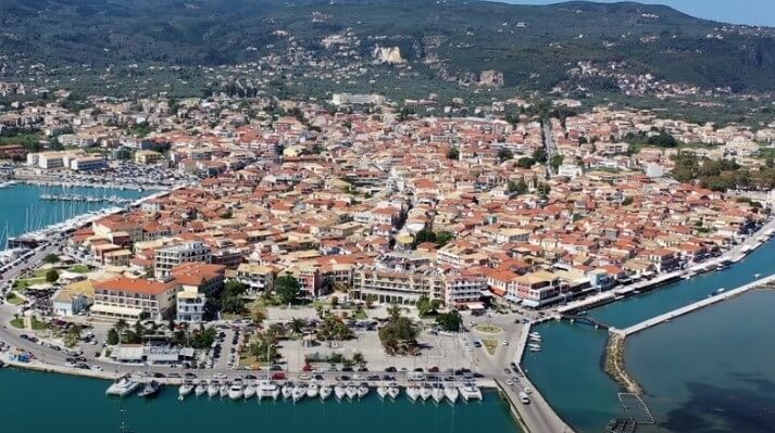 Lefkada uslikana iz drona