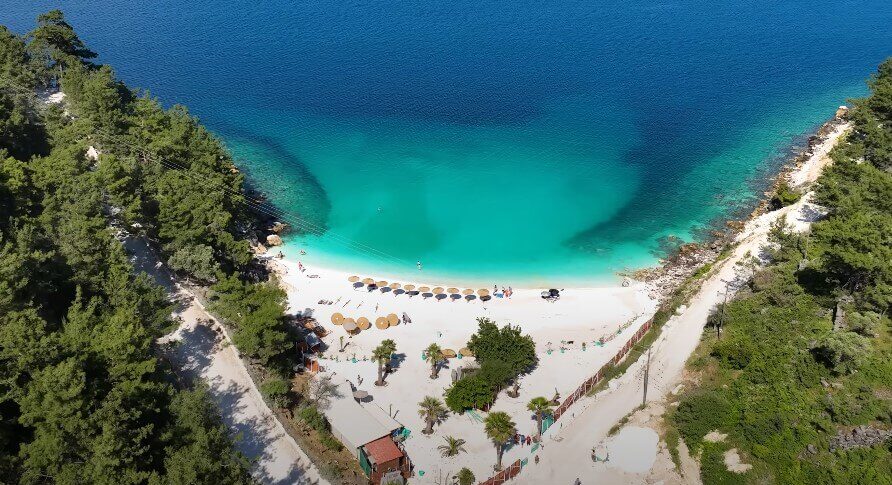 Mermerna plaža na Tasosu